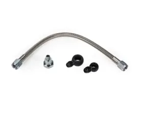 MAPerformance MIVEC Oil Feed Line Black Fitting Mitsubishi Evolution 8/9 2003-2006