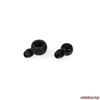 MAPerformance MIVEC Oil Feed Line Kit Black Fitting for Mitsubishi Evolution 8/9 2003-2006 - MAP EVO-MOFL-BK