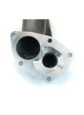 MAPerformance SS Recirculated/One Piece O2 Eliminator Downpipe w/o Ceramic Coating Mitsubishi Evolution 8/9 2003-2006                                     - MAP EVO-O2E-REC-3D - Image 2