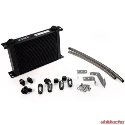 MAPerformance Oil Cooler Kit Braided Stainless Steel Hose Mitsubishi Lancer Evolution 8/9 2003-2006 - MAP EVO-OCK-SS-KIT