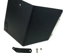 MAPerformance Stainless Air Intake Heat Shield Rev 2 Wrikle Black Coating Mitsubishi Evolution X 2008-2015