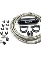 MAPerformance Fuel Feed Line Kit w/ Two 6-AN Fitting Mitsubishi Evolution X 2008-2015                                     - MAP EVOX-FFL+IF - Image 4