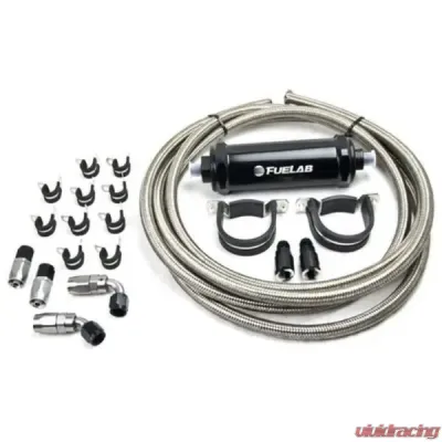 MAPerformance Fuel Feed Line Kit w/ Two 6-AN Fitting Mitsubishi Evolution X 2008-2015 - MAP EVOX-FFL+IF