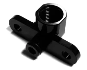 MAPerformance Fuel Pressure Regulator Right Angle Adapter Mitsubishi Evolution X 2008-2015