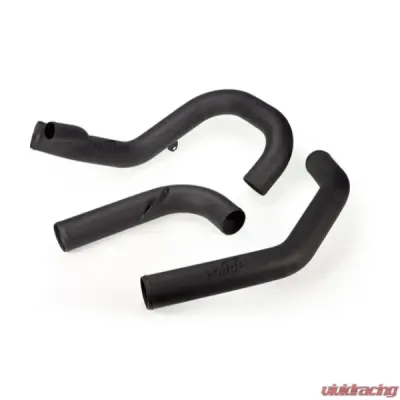 MAPerformance 3.5" Complete Intercooler Kit Wrinkle Black Pipe Mitsubishi Evolution X 2008-2015 - MAP EVOX-IC-KIT-WB