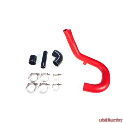 MAPerformance Lower Intercooler Pipe Wrinkle Red Mitsubishi Evolution X 2008-2015 - MAP EVOX-LICP-WR