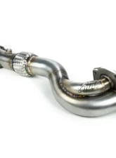MAPerformance O2 Eliminator Downpipe w/o Ceramic Coating Mitsubishi Evo X 2008-2015                                     - MAP EVOX-O2E-REC-3D - Image 3