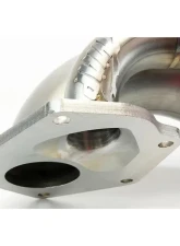 MAPerformance O2 Eliminator Downpipe w/o Ceramic Coating Mitsubishi Evo X 2008-2015                                     - MAP EVOX-O2E-REC-3D - Image 2
