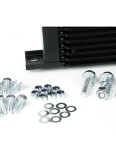 MAPerformance Rev2 Oil Cooler Kit w/ Mounting Brackets Lightweight Braided Hose Mitsubishi Evolution X 2008-2015                                     - MAP EVOX-OCK-LW+MAP EVOX-OCK-MB - Image 2