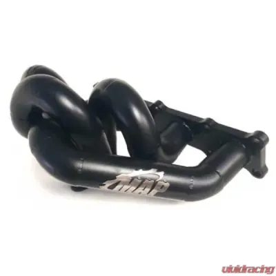 MAPerformance Tubular Exhaust Manifold Black Ceramic Mitsubishi Evolution X 2008-2015 - MAP EVOX-TEM-SS-BLK