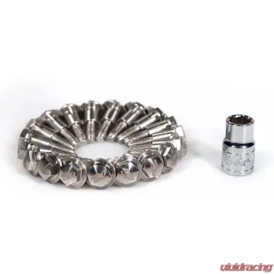 MAPerformance Valve Cover Hardware Titanium Mitsubishi Evolution X | Lancer Ralliart 2008-2015 - MAP EVOX-VCH-TI