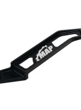 MAPerformance Billet Battery Tie Down Black Honda Civic 2016-2020                                     - MAP HDAX-BTD-BK - Image 2
