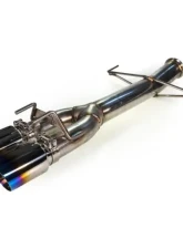 MAPerformance Cat-Back Exhaust OEM Front Pipe Connection Street Muffled Blue Tips Honda Civic Sport Hatch 2016-2020                                     - MAP HDAX-CBE-SH-STR-BL - Image 12