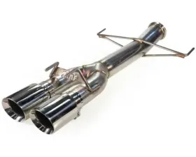 MAPerformance Cat-Back Exhaust OEM Front Pipe Connection Race w/o Muffler Carbon Fiber Tips Honda Civic Sport Hatch 2016-2020