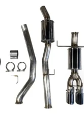 MAPerformance Cat-Back Exhaust PRL Front Pipe Connection Race w/o Muffler Polished Tips Honda Civic Sport Hatch 2016-2020                                     - MAP HDAX-CBE-SH-RCE-PRL-POL - Image 4
