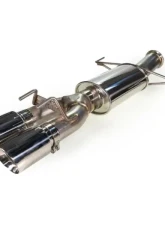 MAPerformance Cat-Back Exhaust PRL Front Pipe Connection Race w/o Muffler Polished Tips Honda Civic Sport Hatch 2016-2020                                     - MAP HDAX-CBE-SH-RCE-PRL-POL - Image 6
