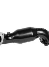 MAPerformance Catted Downpipe w/ New Turbo Gasket Ceramic Black Honda Civic 1.5T 2016-2021                                     - MAP HDAX-DPC-TDG-BLK - Image 2