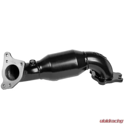 MAPerformance Catted Downpipe w/ New Turbo Gasket Ceramic Black Honda Civic 1.5T 2016-2021 - MAP HDAX-DPC-TDG-BLK
