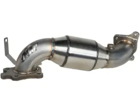 MAPerformance Catted Downpipe w/o New Turbo Gasket Raw Polished Honda Civic 1.5T 2016-2021