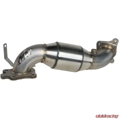 MAPerformance Catted Downpipe w/o New Turbo Gasket Raw Polished Honda Civic 1.5T 2016-2021 - MAP HDAX-DPC