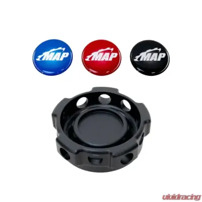MAPerformance Billet Oil Cap Honda Civic 2016-2024 - MAP HDAX-OC-BK