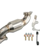 MAPerformance Downpipe w/ New Turbo Gasket Raw Polished Honda Civic 1.5T 2022-2025                                     - MAP HDAXI-DPC-TDG - Image 9
