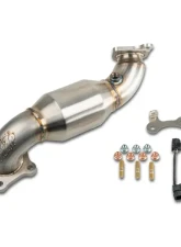 MAPerformance Downpipe w/ New Turbo Gasket Raw Polished Honda Civic 1.5T 2022-2025                                     - MAP HDAXI-DPC-TDG - Image 3