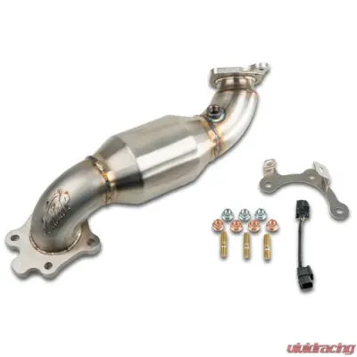 MAPerformance Downpipe w/ New Turbo Gasket Raw Polished Honda Civic 1.5T 2022-2025 - MAP HDAXI-DPC-TDG