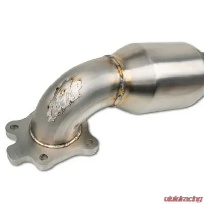 MAPerformance Downpipe w/ New Turbo Gasket Raw Polished Honda Civic 1.5T 2022-2025 - MAP HDAXI-DPC-TDG