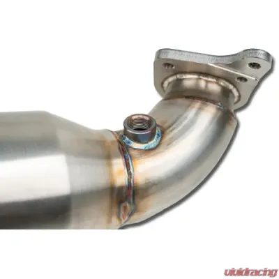 MAPerformance Downpipe w/ New Turbo Gasket Raw Polished Honda Civic 1.5T 2022-2025 - MAP HDAXI-DPC-TDG