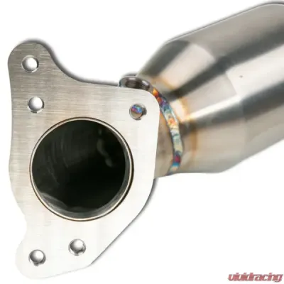 MAPerformance Downpipe w/ New Turbo Gasket Raw Polished Honda Civic 1.5T 2022-2025 - MAP HDAXI-DPC-TDG