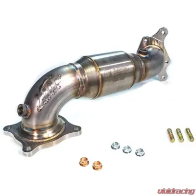 MAPerformance Downpipe w/o Coating & w/ OEM Gasket Honda Civic Type-R 2017-2021 - MAP HDAXR-DPC-TDG