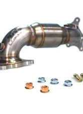 MAPerformance Downpipe w/o Coating & w/ OEM Gasket Honda Civic Type-R 2017-2021                                     - MAP HDAXR-DPC-TDG - Image 2