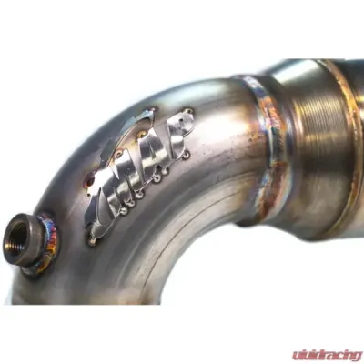 MAPerformance Downpipe w/o Coating & w/ OEM Gasket Honda Civic Type-R 2017-2021 - MAP HDAXR-DPC-TDG