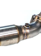 MAPerformance Downpipe w/o Coating & w/ OEM Gasket Honda Civic Type-R 2017-2021                                     - MAP HDAXR-DPC-TDG - Image 5
