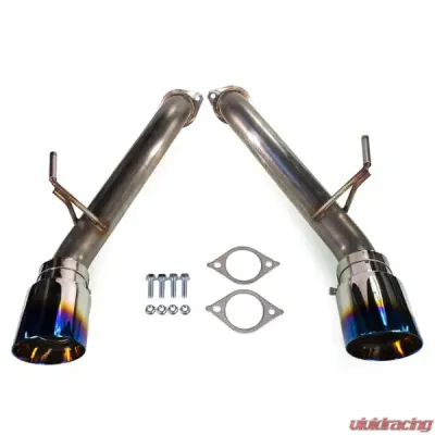 MAPerformance Axle-Back Exhaust Blue Tips Infiniti Q60 2017-2021 - MAP INFQ-RMD-BF
