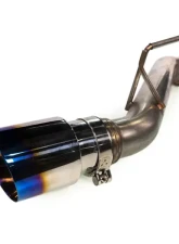 MAPerformance Axle-Back Exhaust Blue Tips Infiniti Q60 2017-2021                                     - MAP INFQ-RMD-BF - Image 3