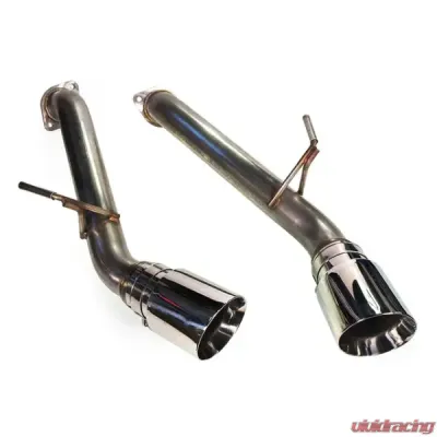 MAPerformance Axle-Back Exhaust Polished Tips Infiniti Q60 2017-2021 - MAP INFQ-RMD-P