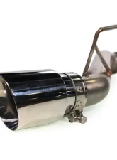 MAPerformance Axle-Back Exhaust Polished Tips Infiniti Q60 2017-2021                                     - MAP INFQ-RMD-P - Image 2