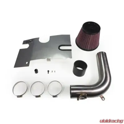 MAPerformance Air Intake Kit w/ Heat Shield Raw Stainless Subaru STI 2015-2017 - MAP STI-4G-IN-Rev3
