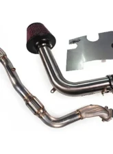 MAPerformance Stage 2 Power Package Aftermarket Catback Wrinkle Black Air Intake Subaru WRX | STI 2018-2020                                     - MAP STI-4G-S2-18+-INWB-DP-CATTED - Image 18