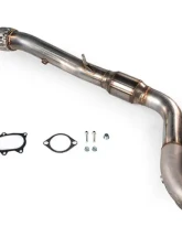 MAPerformance Stage 2 Power Package Aftermarket Catback Wrinkle Black Air Intake Subaru WRX | STI 2018-2020                                     - MAP STI-4G-S2-18+-INWB-DP-CATTED - Image 3