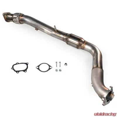 MAPerformance Stage 2 Power Package Aftermarket Catback Wrinkle Black Air Intake Subaru WRX | STI 2018-2020 - MAP STI-4G-S2-18+-INWB-DP-CATTED