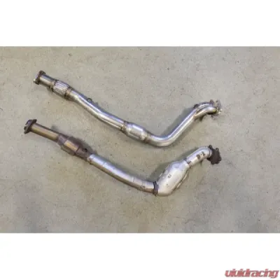 MAPerformance Stage 2 Power Package Stock Catback Wrinkle Black Air Intake Subaru WRX | STI 2015-2017 - MAP STI-4G-S2-INWB-DPC-S