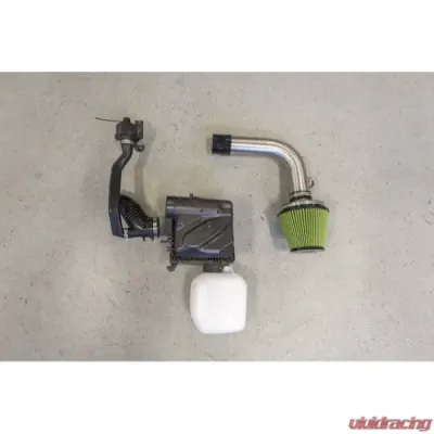 MAPerformance Stage 2 Power Package Stock Catback Wrinkle Black Air Intake Subaru WRX | STI 2015-2017 - MAP STI-4G-S2-INWB-DPC-S