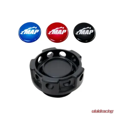 MAPerformance Billet Oil Cap Subaru | Toyota | Scion 1990+ - MAP SUB-4G-OC-BK