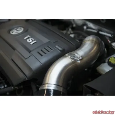 MAPerformance Air Intake System w/o Heatshield Wrinkle Red Coating Volkswagen Mk7/Mk7.5 Golf TSI | GTI/R 2015+ - MAP VWMK7-AI-Rev3-WR