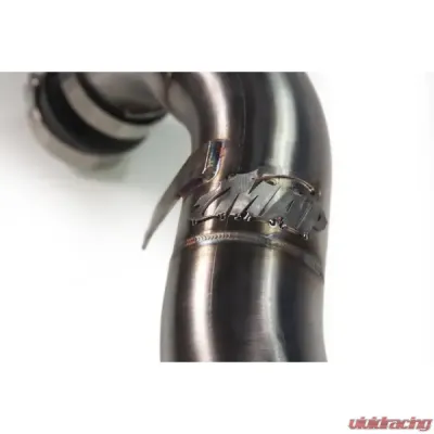 MAPerformance Air Intake System w/o Heatshield Wrinkle Red Coating Volkswagen Mk7/Mk7.5 Golf TSI | GTI/R 2015+ - MAP VWMK7-AI-Rev3-WR
