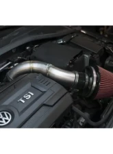 MAPerformance Air Intake System w/o Heatshield Wrinkle Red Coating Volkswagen Mk7/Mk7.5 Golf TSI | GTI/R 2015+                                     - MAP VWMK7-AI-Rev3-WR - Image 10