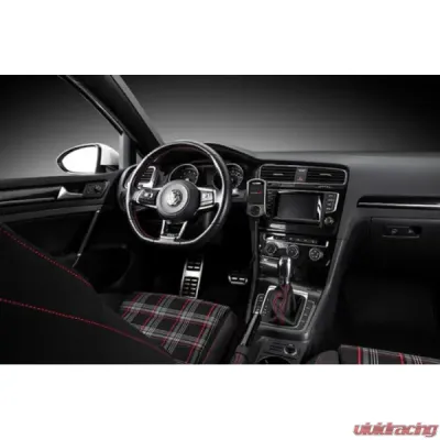 MAPerformance Stage 2 Package Catted Polished Downpipe w/ Intake Heat Shield Volkswagen MK7 GTI 2015-2018 - MAP VWMK7-DPC-AI+HS